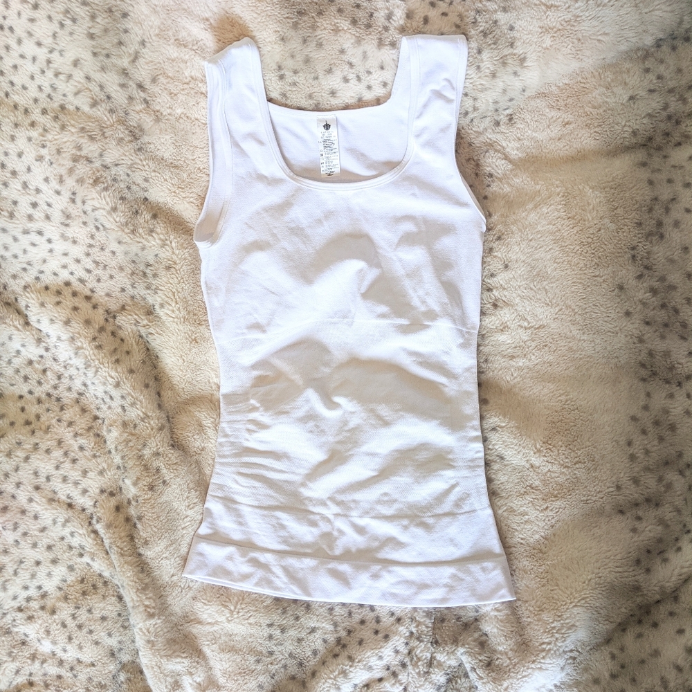 Curvees Shapermint square neck control tank